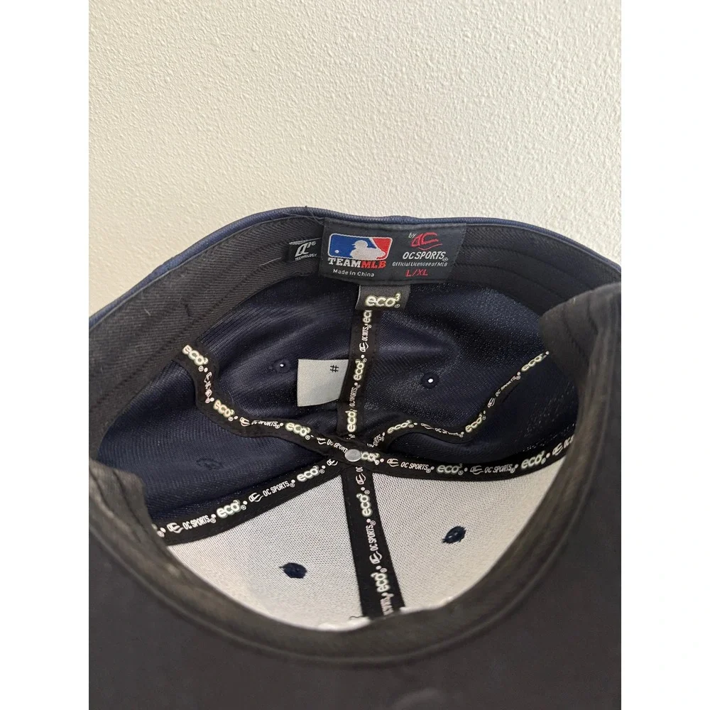 New York Yankees OC Sports MLB Baseball Cap Navy Blue Hat L/XL